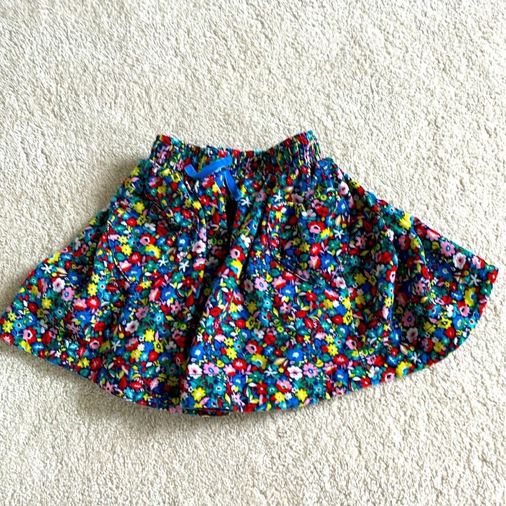 Boden girls corduroy Spring skirt